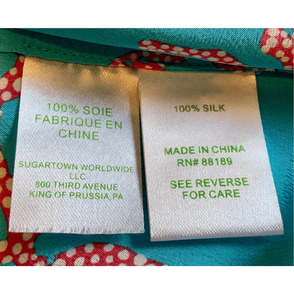 Lilly Pulitzer Silk  Top - Picture 7 of 10